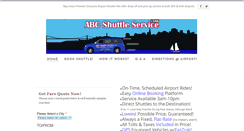 Desktop Screenshot of abcshuttleservice.com