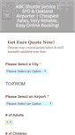 Mobile Screenshot of abcshuttleservice.com